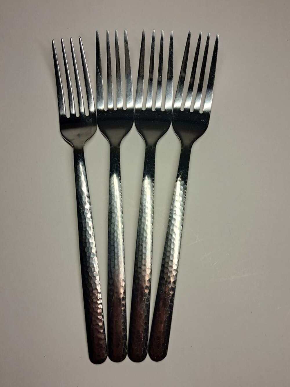 Four Piece Salad Fork Set - Stainless Steel
